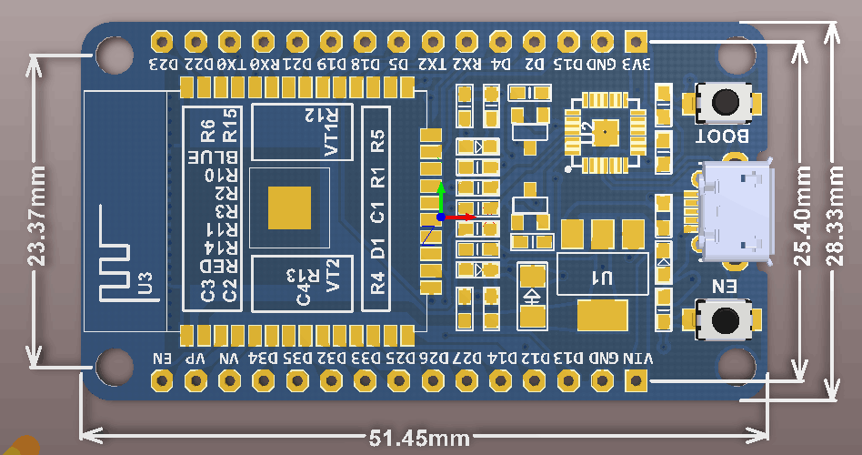 Overview Of The ESP32 DevKit DOIT V1 Embedded Systems Design